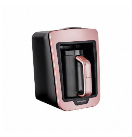 محضرة قهوة تركي تورنيدو أوتوماتيك 330مل ، روز × أسود TCME-100 RS tornado-automatic-turkish-coffee-maker-330ml-735-watt-rose-x-black-color-tcme-100-rs