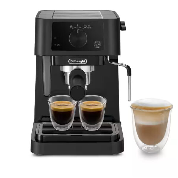 ماكينة تحضيرة القهوة الاسبريسو ديلونجي ، 1100 وات ، اسود - EC235.BK delonghi-coffee-machine-1100w-black-ec235-bk-2