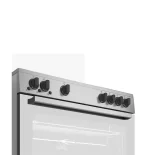 بوتاجاز بيكو غاز، 5 شعلة، 90 سم، ستانلس ستيل GGR 15115 DX NS - Image 3