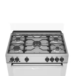 بوتاجاز بيكو غاز، 5 شعلة، 90 سم، ستانلس ستيل GGR 15115 DX NS - Image 4