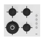 Beko 60 cm Built-In Gas Hob White – HILW 64122 SWE