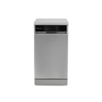 White Point Dishwasher 10 Settings 5 Programs with Digital Screen & Half Load and 3 water sprinkles in Silver Color WPD105DS