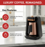 Arzum OKKA Rich Pro – Black, Copper Berty Center